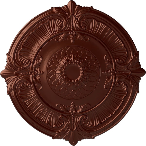 Ekena Millwork Attica Ceiling Medallion (Fits Canopies up to 3 3/4"), 39 1/2"OD x 2 1/2"P, Antique Copper CM39ATACS - main